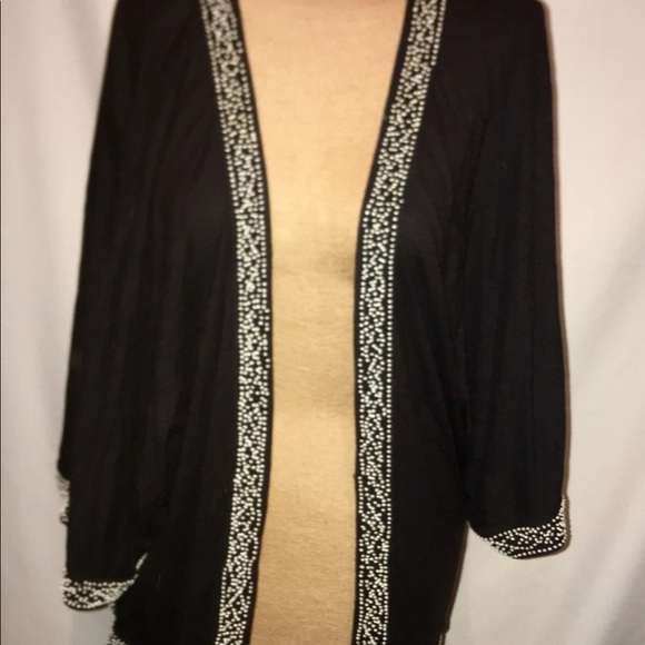 Anthropologie Leifnofes Sz XS Open Front Cardigan - Picture 3 of 6